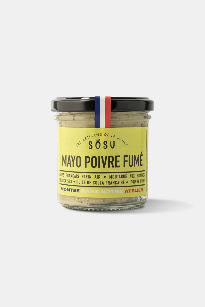 Sauce froide 165mL (Mayo poivre fumé)