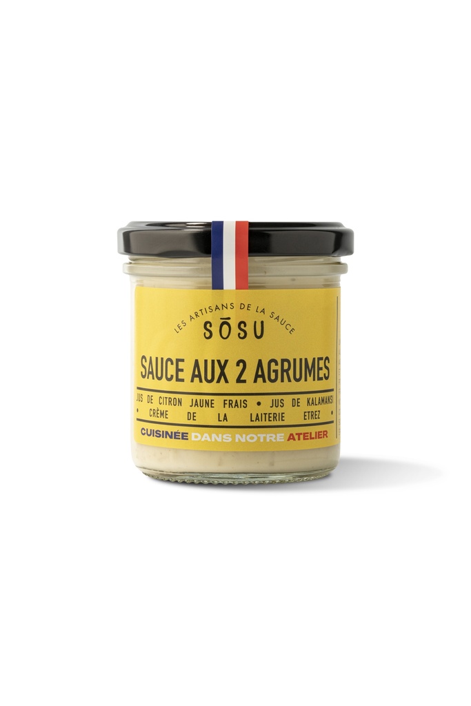 Sauce aux 2 agrumes (pot 165mL)