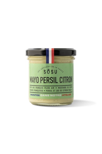 [PF010] Mayo persil citron (pot 165mL)